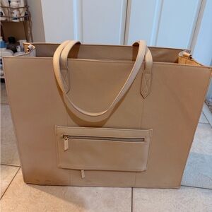 BEIS Tan Tote Bag